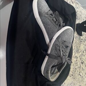 Tory Burch Gray and White Women's Sneakers